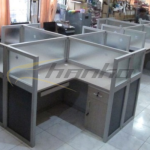 Meja Partisi Custom 4 Set