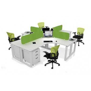 Meja Partisi Donati 4P Green