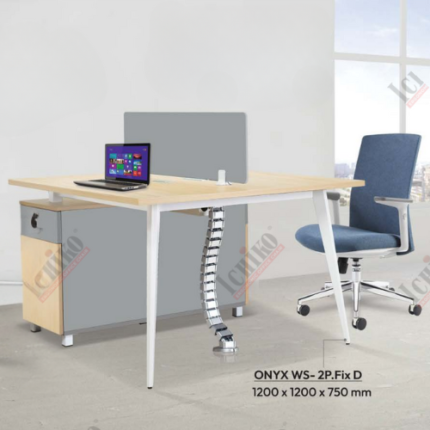 Meja Partisi Ichiko 2P Fix D