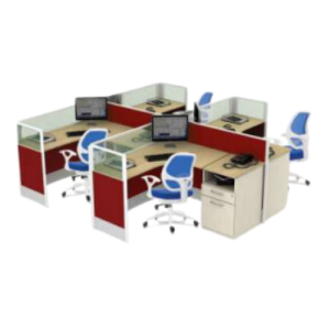 Meja Partisi Ichiko 4 Set