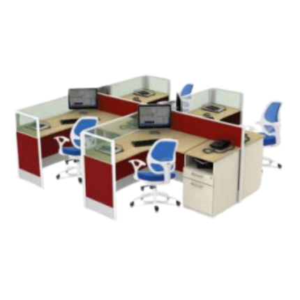 Meja Partisi Ichiko 4 Set