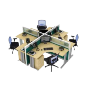 Meja Partisi Ichiko 4P X