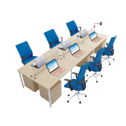 Meja Partisi Ichiko LORCA 6.DG.Z