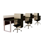 Meja Partisi Kantor Donati 3 Set