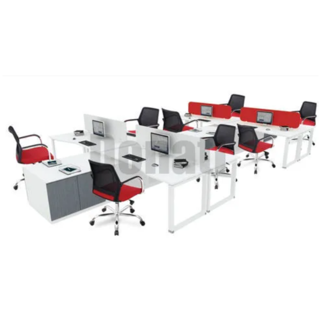 Meja Partisi Kantor Donati DO F T 8P