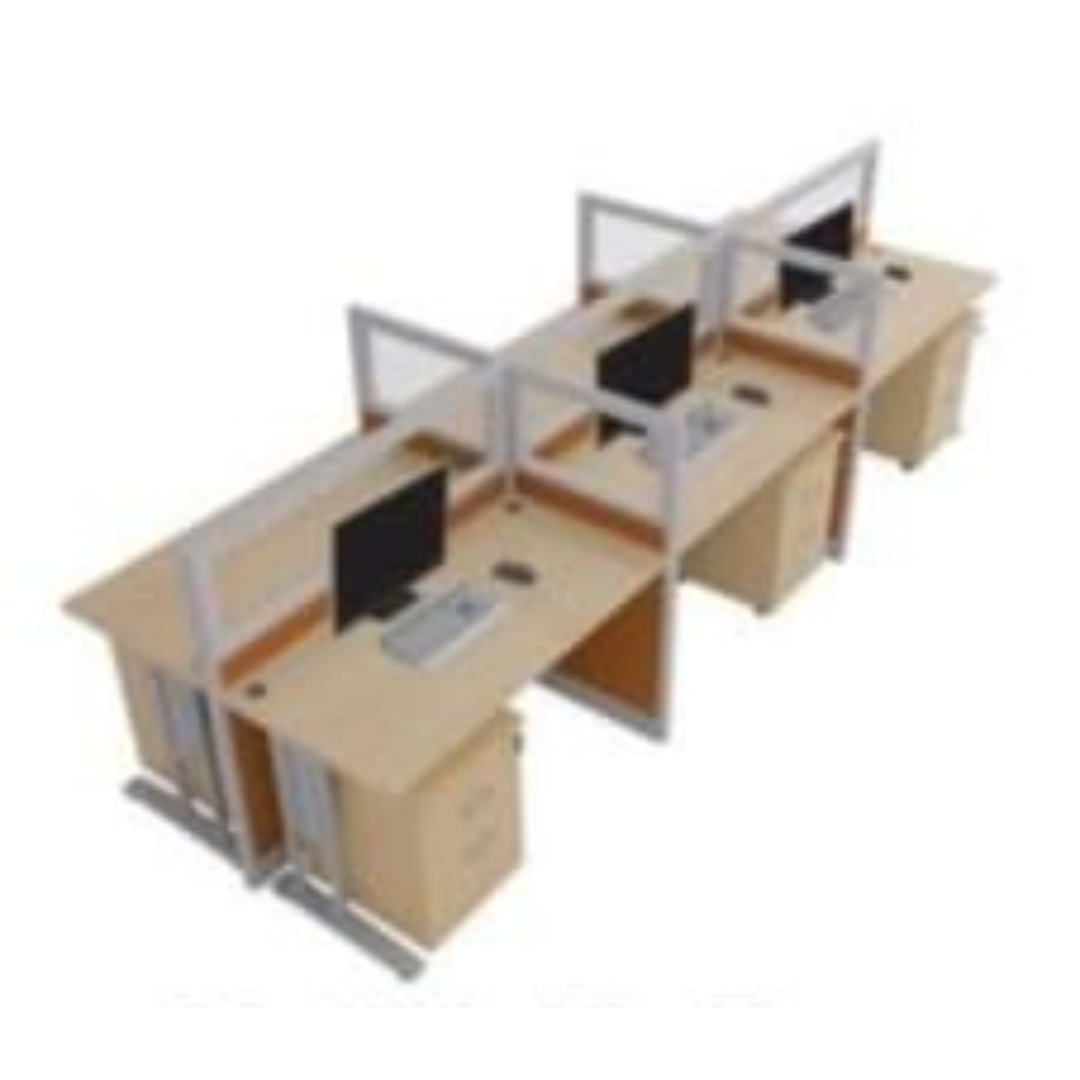 Meja Partisi Kantor Donati DO W50 IG 6P