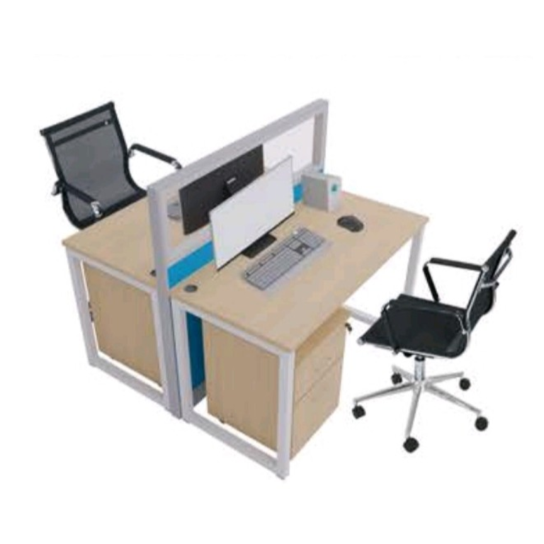 Meja Partisi Kantor Donati DO W55 1G 2P