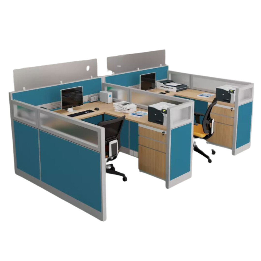 Meja Partisi Kantor Donati DO W55 W 2P