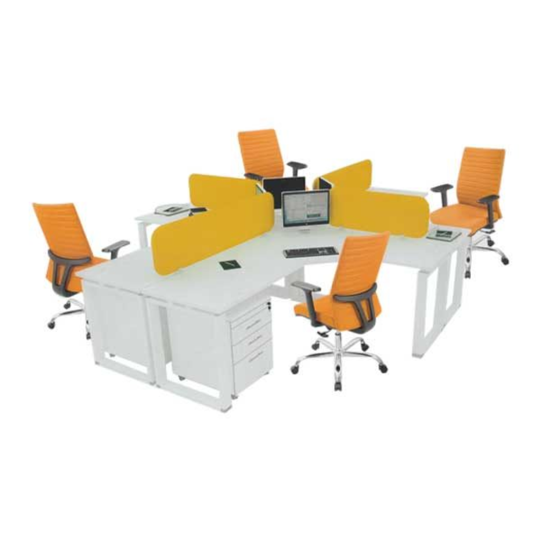 Meja Partisi Kantor Donati Do F X 4P