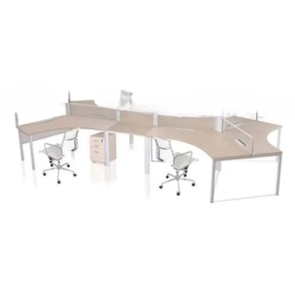 Meja Partisi Kantor Donati Dws 5 Seat Y