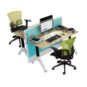 Meja Partisi Kantor Donati Slim 2.5cm 2 Set