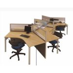 Meja Partisi Modera 3.1 WS 6 Staff